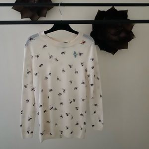 Cute-As-Can-Bee Merino Wool J. Crew Sweater